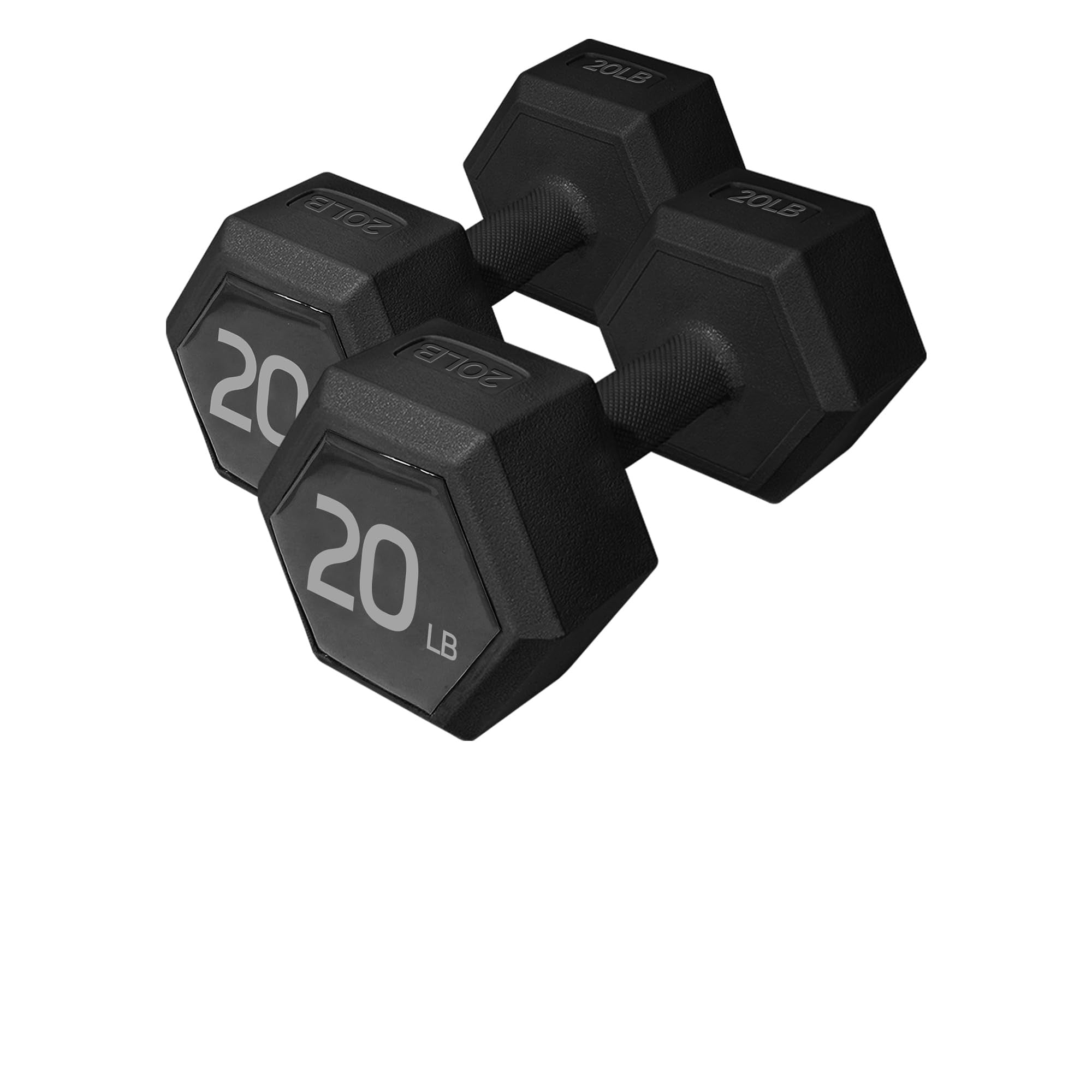 ZTTENLLY 20lb Dumbbell Pair Home Workout