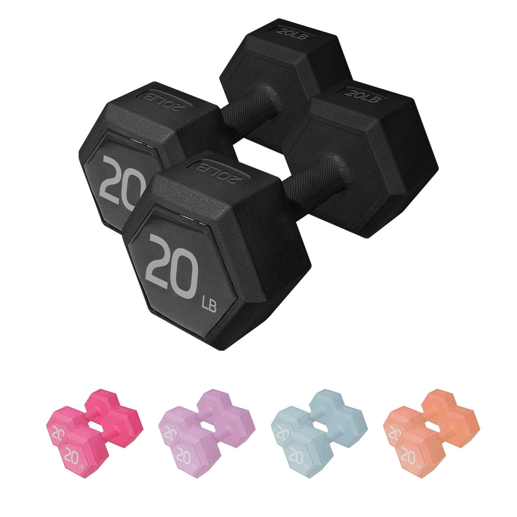 PowerGrip Adjustable Dumbbell Pair Home Workout