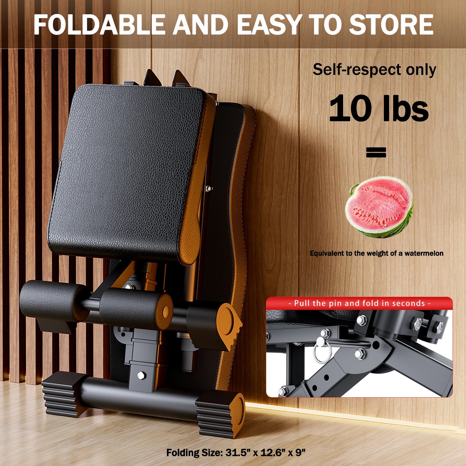 Titan Foldable Strength Bench