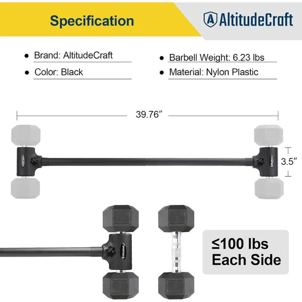 QuickFit Dumbbell Bar Adapter